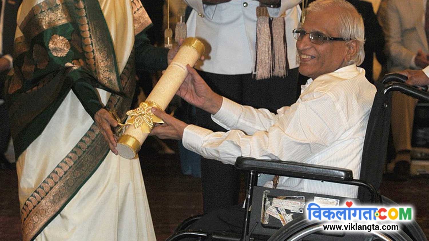 famous disabled indians suresh advani