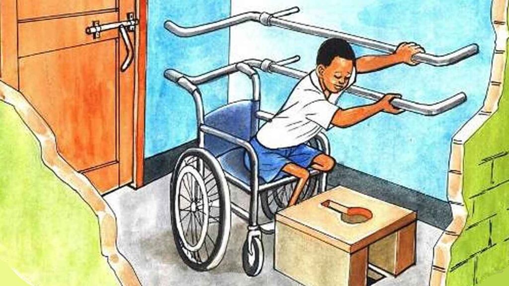 accessibility in school toilet